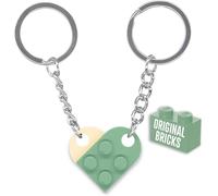 Kal-Porte-Clés Pour Couples Originaux Briques Authentiques Crémaillère Nouvelle Maison Briques De Construction Originales Idée Saint Valentin Anniversaire Voiture Puzzle