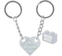 Kal-Porte-Clés Pour Couples Originaux Briques Authentiques Crémaillère Nouvelle Maison Briques De Construction Originales Idée Saint Valentin Anniversaire Voiture Puzzle