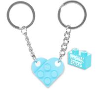 Kal-Porte-Clés Pour Couples Originaux Briques Authentiques Crémaillère Nouvelle Maison Briques De Construction Originales Idée Saint Valentin Anniversaire Voiture Puzzle