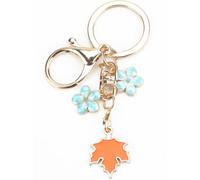 Kal-Porte-Clés Tendance Avec Un Joli Motif De Feuille D'érable, Un Superbe Cadeau D'anniversaire Pour Vos Amis Ou S?urs, Un Petit Cadeau Plein D'amour, De Souvenirs Et D'amitié