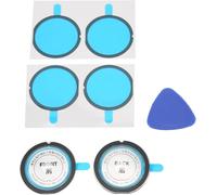 KAL-Pour Insta360 X3 Sticky Lens Guard, 2Pcs Protecteur D'Objectif En Verre Optique, Capuchon D'Objectif De Complète Accessoires De Caméra, Haute Transmittance, Anti-Rayures