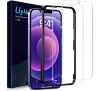 KAL-Pour Iphone 12/12 Pro Protection Écran, 2 Pièces Dureté 9H Protection Couverture Complète Écran Verre Haute Définition Film Pour Iphone 12/12 Pro