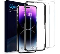 KAL-Pour Iphone 14 Pro Protection Écran, 2 Pièces Dureté 9H Protection Couverture Complète Écran Verre Haute Définition Film Pour Iphone 14 Pro