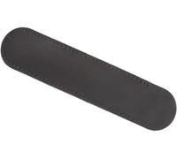 Kal-Powertool - Étui À Stylo En Cuir - Pochette En Cuir Pour Stylo Plume - Pochette De Protection Douce Faite À La Main - 15 Cm X 3,5 Cm - Noir