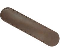 Kal-Powertool Trousse Étui De Protection En Cuir Pour Stylos Plume Fait À La Main 15 X 3,5 Cm 4,2 Cm, Marron