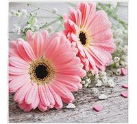 Kal-Premium Collection By Jean Lot De 20 Serviettes En Papier Motif Marguerite Gerbera