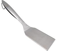 KAL-Premium Line Spatule Courte En Acier Inoxydable 34 Cm Surface 6,5 Cm Spatule De Précision Pour Griller Les Aliments