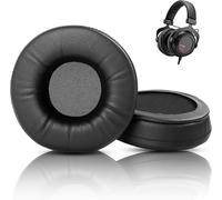 KAL-Prime Coussinets De Remplacement Compatible Avec Beyerdynamic Custom One Pro Plus Headphone Coussinets D'Oreille (Cuir Protéiné/Mousse À Mémoire De Forme)