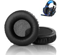KAL-Prime Remplacement De Coussinets Compatibles Avec Le Casque Kotion Each G2000 G2200 Coussinets D'Oreilles (Cuir Protéiné/Mousse À Mémoire)