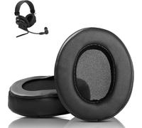 KAL-Prime Remplacement Des Coussinets Compatible Avec Audio Technica Bphs-Bphs1 Bphs1-Xf4 Headphones Coussinets D'Oreille (Cuir Protéiné/Mousse À Mémoire De Forme)