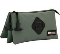 Kal-Prodg Khaki-Trousse Triple Smart, Vert Militaire