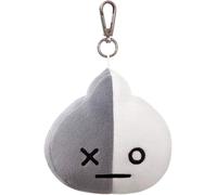 KAL-Produits Officiels Bt21 Signés World, Peluche Porte-Clés Van, 61339, Gris Et Blanc