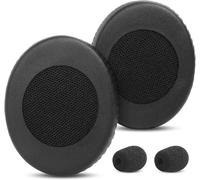 KAL-Professionnel Coussinets De Rechange Compatible Avec Sennheiser Pc5.2 Chat Pc8.2 Chat Pc3.2 Chat Headset Coussinets D'Oreille En Cuir Protéiné Et Mousse À Mémoire De Forme