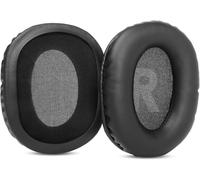 KAL-Professionnel Coussinets D'Oreille De Rechange Compatible Avec Creative Sound Blasterx H5 Blasterx H7 Gaming Headsets Coussinets D'Oreille En Cuir Protéiné Et Mousse À Mémoire De Forme