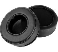KAL-Professionnel Coussinets D'Oreille De Rechange Compatible Avec Pioneer Hdj-X5 Hdj-X7 Dj Hdj-X10 Headphones Coussinets D'Oreille En Cuir Protéiné Et Mousse À Mémoire De Forme