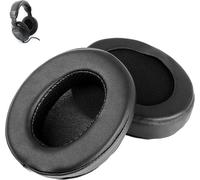 KAL-Professionnel Coussinets D'Oreille De Rechange Compatibles Avec Samson Ch700 Ch-0 Headphones Coussinets D'Oreille En Cuir Protéiné Et Mousse À Mémoire De Forme