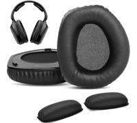 KAL-Professionnel Coussinets D'Oreille Et Arceau De Rechange Compatible Avec Sennheiser Hdr165 Hdr175 Wireless Headset Coussinets D'Oreille En Cuir Protéiné Et Mousse À Mémoire De Forme