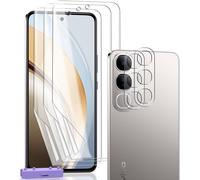 Kal-Protection Écran Pour Vivo V40 Lite 5g, Film Tpu Flexible Non-Verre 3 Pièces Et Verre Trempé D'objectif 2 Pièces. Anti-Rayures Hd Clair Protecteurs D'écran Pour Vivo V40 Lite 5g
