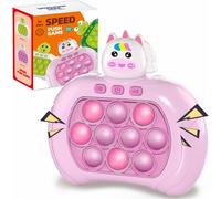 KAL-Quick Push Pop Game Fidget Toys Pro, Pop Électronique, Jeu Portable, Manette De Jeu Rapide, Jouet Anti-Stress, Cadeau De D'Anniversaire Pour Garçons, Filles, Enfants Et Adolescents Cadeau De Noël