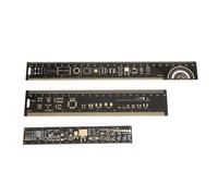 KAL-Règle Pcb, 3Pcs Pcb Ruler, 6.3/7.87/10.23 Pouces Regle Smd, Règle De Carte Électronique, Outils De Mesure Pour Les Ingénieurs En Électronique, Multifonctionnelle Règle De Carte De Circuit Imprimé