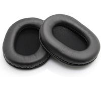 KAL-Remplacement Coussinets D'Oreille Pour Audio Technica Ath-M50 / M50X / M50Xbt / M50Rd / M40X / M30X / M20X / Msr7 / Sx1 Casque Par -Protein Pu Coussinet Casque -Coussinets De Rechange -Noir