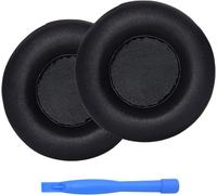 KAL-Remplacement Coussinets D'Oreille Pour Razer Kraken Pro V1 Gaming Casque Memory Foam Et Protein Pu Coussines Casque -Noise Isolation Coussinets De Rechange \U2013 Noir