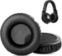 KAL-Remplacement Des Coussinets Compatible Avec Pioneer Hdj-X10 Headphone Coussinets D'Oreille En Cuir Protéiné Plus Doux/Mousse À Mémoire De Forme