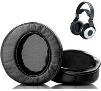 KAL-Remplacement Des Coussinets Compatible Avec Sony Mdr-Rf7000 Mdr-Rf6500 Mdr-Rf6000 Mdr-Rf5000 Headphones Coussinets D'Oreille En Cuir Protéiné Plus Doux/Mousse À Mémoire De Forme