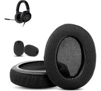 KAL-Respirant Coussinets De Remplacement Compatible Avec Cooler Master Mh-51 Mh751 Mh-52 Mh752 Gaming Headphone Coussinets D'Oreille (Tissu Respirant/Mousse Haute Densité)