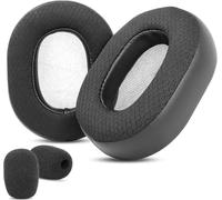 KAL-Rig 500 Pro Oreilles De Remplacement Pour Les Casques De Jeu Câblés Rig 500 Pro Hx/Ha/Hc Avec Tissu Respirant Et Mousse