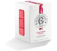 Kal-Roger&gallet ¿ Coffret Savons Bienfaisants Gingembre Rouge 300 G ¿ Baies Roses Gingembre Benjoinïac ¿ 97% D'ingrédients D'origine Naturelle