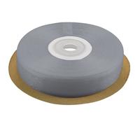 Kal-Ruban 12mm X 32m Couleur Argent Pâle Ruban Décoratif Ruban Cadeau Satin Et Organza Tissu Mousseline Pour Décoration Bricolage Mariage Fête Festival Emballage Paquet Cadeaux Cartes Diy
