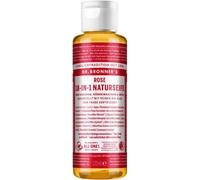 Kal-Savon Naturel Rose 18 En 1 - Savon Liquide Organique - Avec Arôme Naturel De Rose - Gel Douche, Savon Pour Les Mains, Shampooing Et Bien Plus Encore - Avec Huile De Noix De Coco, D'olive
