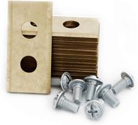 KAL-Set De Lames Tondeuse - Lames De Rechange En Titan Renforcé Compatibles Avec Worx