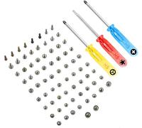 Kal-Set De Vis De Rechange Complet Compatible Avec Iphone 7 4.7 Inch - 2x Vis Pentalobe Par Couleur - 4 Tournevis Inclus