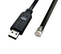 KAL-SH-RJ12C Câble série USB vers RJ12 6P4C RS232 pour APC PDU ATS(5.9FT/1.8M)