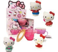 KAL-, Squishy Hello Kitty Cappuccino, Jeux Pour Enfants Kiosque Pack 2 Pièces, Cadeau Pour Enfants, Jouet Enfant, Idées Cadeaux À Partir De 3 Ans