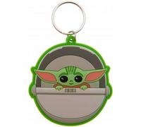 KAL-Star Wars Rk39061C Mixte The Mandalorian - Porte-Clés Caoutchouc (Baby Yoda), Multicolore, 4,5 X 6 Cm