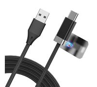 KAL-StayCable Câble USB A vers USB C magnétique anti-chute avec support de rangement 1,1 m, cordon de données de type C, pour iPhone 16/15, ordinateur portable, bureau, table de nuit, gestion des