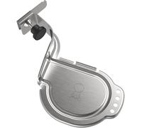 KAL-Support Pour Igrill, Support Pour Thermomètre, Compatible Avec Les Barbecues Et Fumoirs Au Charbon Ø47Cm, Ø57Cm Et Ø67Cm, Accessoire De Barbecue Pour Cuisson En Extérieur -Argent (7240)