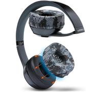 KAL-Sweatz Solo -Coussinets Anti-Transpiration Brevetés Pour Beats Solo 4, Solo 3 Et Solo 2, Fabriqués Par Wicked Cushions Résistants À La Transpiration Et Lavables En Machine Black Camo