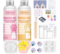 KAL-Taba Squishy Kit, Squishy Patte De Chat, Fabrique A Squishy Contient Un Moule À Griffes De Chat, Adapté À La Production De Patte De Chat Squishy, Divers Types De Squishy Diy