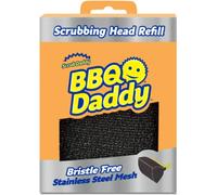 KAL-Tête De Brosse De Rechange Pour Barbecue Daddy -Nettoyage À La Vapeur Avec Brosse En Acier Et Grattoir En Acier Inoxydable -Sans Poils -Contient Une Tête De Rechange En Acier Scour