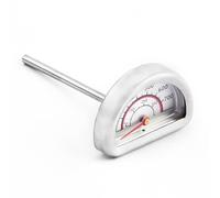 KAL-Thermomètre Four Compatible Avec Omnia, Thermometre Cuisine En Acier Inoxydable Avec Sonde 7 Cm, Thermomètre De Cuisson Pour Barbecue Fumoir Et Gril, Plage De Mesure 0°C À 400°C