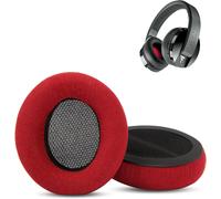 KAL-Tissu Doux Coussinets De Remplacement Compatible Avec Focal Listen Wireless/Focal Spirit One Headphones Coussinets D'Oreille (Tissu Doux/Mousse Haute Densité)