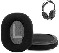 KAL-Tissu Doux Coussinets De Remplacement Compatible Avec Superlux Hd661 Hd 661 Headphone Coussinets D'Oreille (Tissu Doux/Mousse Haute Densité)