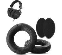 KAL-Tissu Doux Remplacement Des Coussinets Compatible Avec Beyerdynamic Dt 990 Pro Dt 770 Pro Dt990 Dt770 Pro Headset Coussinets D'Oreille (Tissu Doux/Mousse Haute Densité)