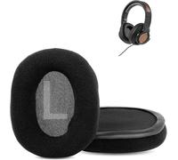 KAL-Tissu Doux Remplacement Des Coussinets Compatible Avec House Of Marley Legend Anc Headphone Coussinets D'Oreille (Tissu Doux/Mousse Haute Densité)