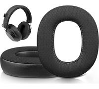 KAL-Tissu En Maille Coussinets De Remplacement Pour Plantronics Backbeat Fit 6100 (Fit6100) Casque Bluetooth Sans Fil, Coussinets D¿Oreilles Avec Mousse D¿Isolation Phonique, Épaisseur Ajoutée