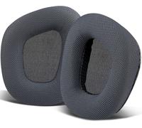 KAL-Tissu En Maille Mousse Coussin Coussinets Pour Corsair Void/Void V2/Void Pro/Void Elite/Surround Wired & Wireless Rgb Rgb Usb Gaming Casques, Coussinets Avec Mousse Isolante Contre Le Bruit
